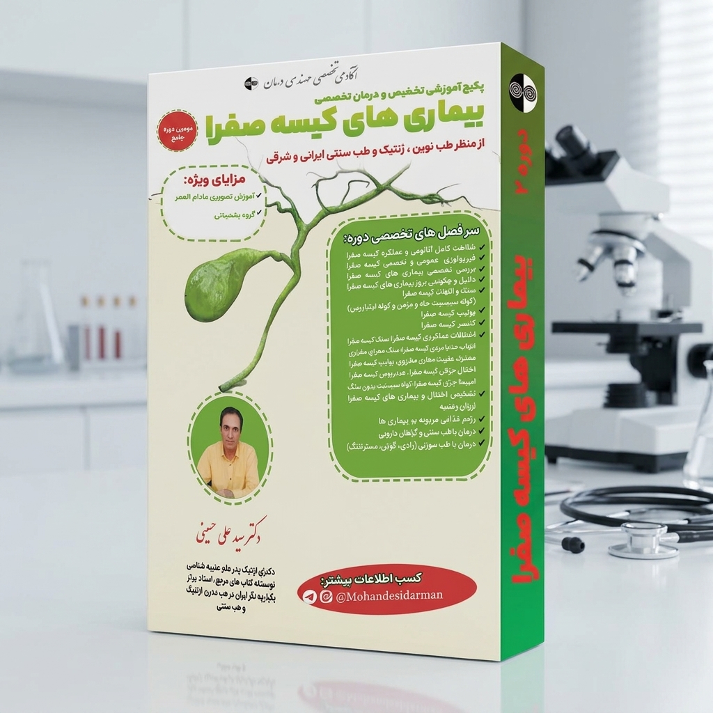 پکیج آموزش درمان کیسه صفرا دکتر علی حسینی